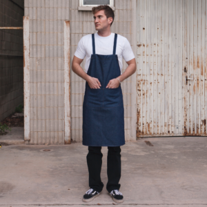 HSKB9090JNS | Hobbyschort kruisbanden denim